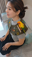 Protège-épaule pour perroquet anti-rayures et anti-morsures, châle d'entraînement léger pour oiseaux, couverture d'épaule pour interaction, accessoires pour animaux de compagnie