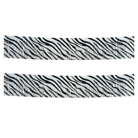Bannière rideau à franges en feuille d'aluminium à imprimé animal, toile de fond en guirlande métallique pour décorations de fête d'anniversaire, vente en gros personnalisée