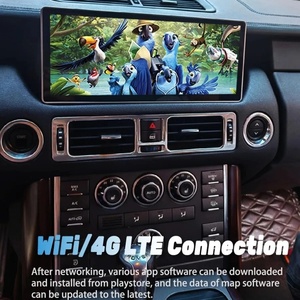 หน้าจอขนาด 12.3 นิ้ว สำหรับรถยนต์แลนด์โรเวอร์ V8 L322 ปี 2002-2012 ระบบ DSP 4G Carplay GPS Navi Android15 เครื่องเล่นมัลติมีเดียในรถยนต์ พร้อมจอภาพวิดีโอ - Product Image 3