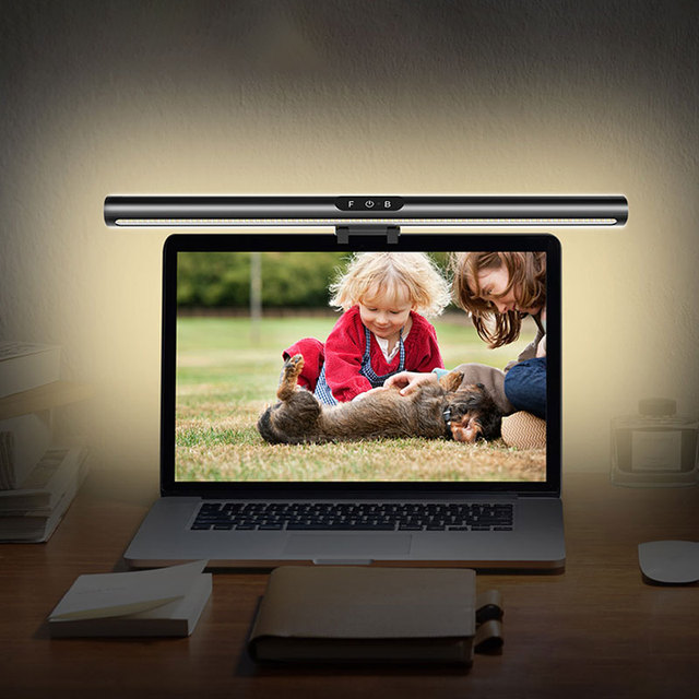Laptop Screen Hanging Light Bar Table Lamp Office LED Monitor Light USB Screenbar Reading Lamp Barra De Luz Para Monitor RGB