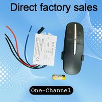 Interruptor de Control Remoto Inalámbrico Inteligente RF de 220V 10A con Alcance de 30m-100m, Alimentado por Batería para Sistema de Hogar Inteligente