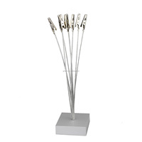 Support en aluminium pour papier test de parfum, personnalisable, multi-têtes, promotion de la marque Lantos, vente en gros directe usine