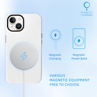 Fundas Magnéticas 3D para Sublimación, Recubiertas 2 en 1, Transferencia de Calor, Impresión Personalizada, Cubierta Protectora DIY para iPhone 17 Pro Max