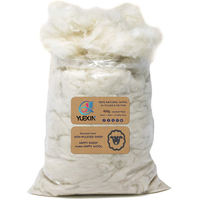 Soft and Natural 400g Wool Fiber Filling for Pillows and Cushions