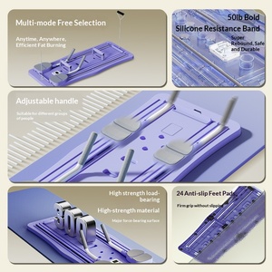 Tabla de Pilates Plegable <span class=keywords><strong>Multifuncional</strong></span> ZHOYA de PP con Rebote Automático para <span class=keywords><strong>Gimnasio</strong></span> <span class=keywords><strong>en</strong></span> <span class=keywords><strong>Casa</strong></span>, Ligera de 3.6 kg - Product Image 3