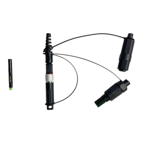 Connecteur optique pré-connecté Harden Field Assembly 3-en-1, étanche IP68 pour extérieur, connecteur rapide SC APC pour câble de branchement - Product Image 1