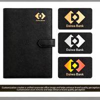 Carnet de notes A5 personnalisé en cuir pleine fleur avec fermeture magnétique et attache pour stylo, idéal pour l'écriture, la planification et comme cadeau d'affaires