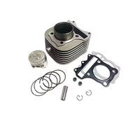 Kit de joints de piston et de bloc-cylindres de moteur CQJB UM125T 53 mm pour scooter Suzuki, pièces détachées de moteur