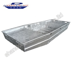 16ft hàn nhôm <span class=keywords><strong>Jon</strong></span> thuyền đáy phẳng thuyền nhôm decking để bán - Product Image 3