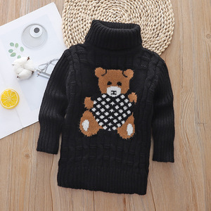 <span class=keywords><strong>Pull</strong></span> en tricot personnalisé pour enfants, <span class=keywords><strong>pull</strong></span> d'hiver pour tout-petits garçons et filles, en acrylique, à manches longues, épais, vêtements pour enfants - Product Image 5