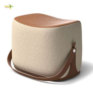 New Arrival Creative Design Modern Fabric <strong>Cushion</strong> Portable <strong>Stool</strong> for Hallway - Product Image 1