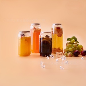 Pot en plastique transparent, boîte en plastique, boîte en PET avec couvercle, boîte en PET transparente pour l'affichage des boissons en supermarché - Product Image 5