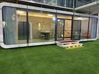 Capsule Apple Offre Spéciale House Green House préfabriquée pour la vie en plein air et le travail de bureau Fabriqué en Chine