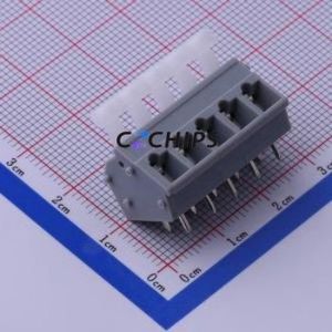 KF243-5.0-5P Spring Terminal Block Through hole Component (THT),P=5mm Connector 5mm 5P 5 17A - Product Image 1
