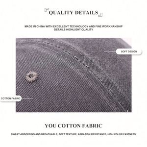 หมวกแก๊ปเบสบอลแบบสแนปแบ็คสีดำสำหรับผู้ชายทรงวินเทจแบบดิสเทรสสั่งทำพิเศษปักลายแบบซับลิเมชั่นขนาดใหญ่พิเศษ - Product Image 4