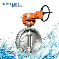 Válvula de Mariposa de Acero al Carbono de Alta Presión WCB con Brida RF Eléctrica Exd, Asiento Metálico Triple Offset para Vapor, Agua, Petróleo y Gas ANSI