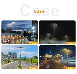 ไฟถนนโซลาร์เซลล์กลางแจ้ง กันน้ำ IP66 120W พร้อมแบตเตอรี่ รับประกัน 5 ปี สำหรับทางเดินรถ - Product Image 4