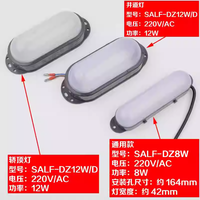 Meilleure Vente : Éclairage LED Oval Moderne Étanche pour Montée de Chute d'Ascenseur avec Garantie d'un An