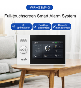 Uemon Thông Minh Wifi + GSM App từ xa Chống trộm hệ thống báo động không dây Home an ninh với vật liệu nhựa - Product Image 4