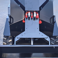 Mini-chargeuse sur chenilles T490 à moteur diesel, capacité de charge nominale de 250 kg, norme EPA EURO5, forte puissance de creusement pour la ferme et le jardin, directement de l'usine