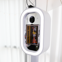 Kiosque Photo pour iPad à Installation Rapide et Sans Outil, Machine Photobooth Portable Populaire avec Valise de Transport pour Événements et Fêtes