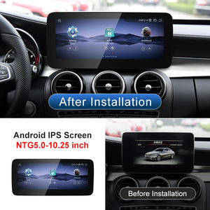 HFMidia Qualcomm Snapdragon 680 Android16 Autoradio GPS Multimédia pour Mercedes Benz Classe C W205 - Product Image 2
