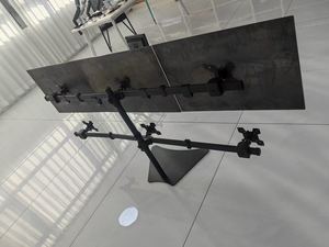 Lengan Monitor Baja Dingin Premium Desain Ramping untuk Layar 30 Inci Kemiringan Halus 45 Derajat Sempurna untuk Layar VESA 100x100 - Product Image 5