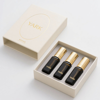 Boîte cadeau de parfum personnalisée écologique avec design gratuit, flacon de parfum 30ml 50ml 100ml avec boîte