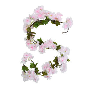 Suspendus Soie Artificielle Plante Vignes De Noël Mur Bureau Jardin Décor Fleur 90 Fleurs Fleurs De <span class=keywords><strong>Cerisier</strong></span> Vigne 230cm - Product Image 3