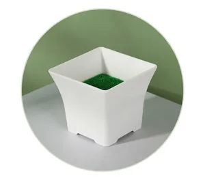 Eleganti <span class=keywords><strong>Vasi</strong></span> in <span class=keywords><strong>Plastica</strong></span> con Schiuma e Velluto, Perfetti per Composizioni Floreali in Miniatura e per la Casa - Product Image 6