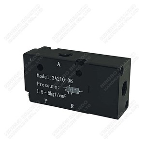 3A210-06 valvola pilota pneumatica 3A210-06-NC 3 vie 2 posizioni 1/8 'normalmente chiusa 3A210-06-NC normalmente aperta 3A210-06-NO - Product Image 2