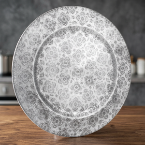 Luxury Creative Dried Fruit Candy Plate Server Ware <b>Snack</b> <b>Tray</b> Laser Etching Design <b>Tray</b> Serving Plate Stainless Steel - Product Image 4