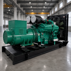 Générateur diesel authentique Cummins KTA38-G4 900KW 1125KVA 60HZ avec alternateur Stamford Leory-Somer, système d'alimentation industriel à châssis ouvert - Product Image 3
