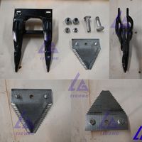 Coupe-haie hydraulique CE ISO, tondeuse à gazon pour mini-excavatrice de 1 à 4 tonnes, usage domestique