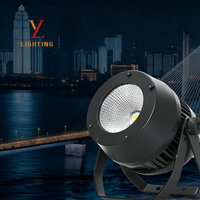 Projecteur LED COB étanche 200W, puissance totale 250W, 3200K/5600K en option, 60 °   90 °   Éclairage de scène extérieur DMX512 Master Slave à angle de faisceau