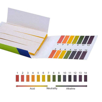 Bandes de test de pH portables de 1 à 14, provenant d'un fabricant professionnel