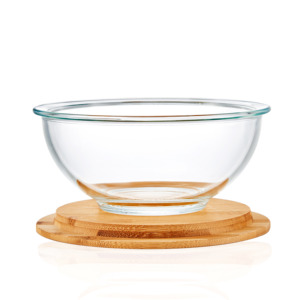 Set di 5 insalatiere in vetro borosilicato popolare all'ingrosso all'ingrosso realizzato in cina - Product Image 5