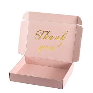 Custom Logo Shipping Folding Corrugated Board Carton Paper Boxes Mailers Printing For Packaging