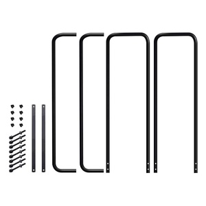 Support à <span class=keywords><strong>bois</strong></span> <span class=keywords><strong>de</strong></span> <span class=keywords><strong>chauffage</strong></span> en métal robuste, taille personnalisable, avec porte-bûches et étagère, pour usage intérieur - Product Image 4