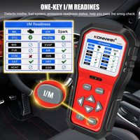 KW860, la máquina de diagnóstico de vehículos portátil más vendida, reinicia la luz de advertencia del motor, datos en tiempo real, herramientas de diagnóstico OBD2 para vehículos de 12 V