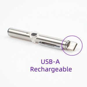 Tragbare Stift form USB 3W 365nm UV-Taschenlampe mit schwarzem Filter Handheld Ultraviolett licht Holz lampe zur Erkennung von Urin für Haustiere - Product Image 4