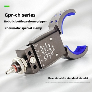 Robotic Arm Pipe Round <b>Bottle</b> Preform Fixture GPR30/40/50/60 with Magnetic Induction <b>Mini</b> Pneumatic Clamp China - Product Image 1