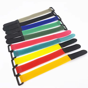 Correa de Gancho y Bucle Ajustable de Doble Cara, Autoadhesiva, Ecológica, Resistente al Calor, Banda Elástica Flexible con Hebilla - Product Image 4