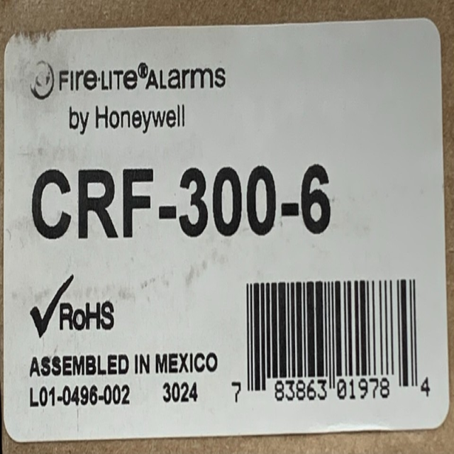 Original Brand New FireLite Alarms by CRF3006 Six Relay Control Module For PLC