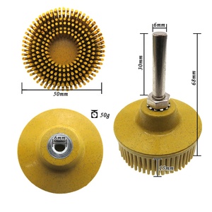 Disques à poils verrouillables de 2 pouces <span class=keywords><strong>Brosse</strong></span> abrasive en caoutchouc émeri Meule de polissage - Product Image 2