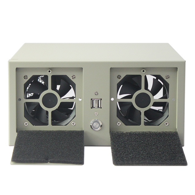 New Model S34N ITX Server Chassis Case Wall-Mount Horizontal MicroATX with Fan in Stock