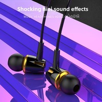Écouteurs intra-auriculaires lumineux avec suppression active du bruit (ANC) étanches IPX-3, microphone 3,5 mm, cordon JL de 1,2 m pour téléphone portable