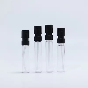 Eco-friendly Recyclable Custom Empty Round clear Perfume Sample <b>Bottle</b> 1.5ml 2ml 3ml 5ml <b>Mini</b> Perfume <b>Bottle</b> With Spray Cap - Product Image 6