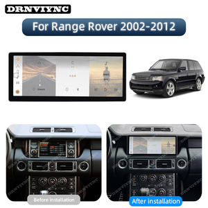 Autoradio Android 12,3 pouces 8 cœurs 8 Go 128 Go avec écran QLED, Carplay, caméra 360°, GPS stéréo pour <span class=keywords><strong>Range</strong></span> <span class=keywords><strong>Rover</strong></span> 2002 - 2012 - Product Image 2