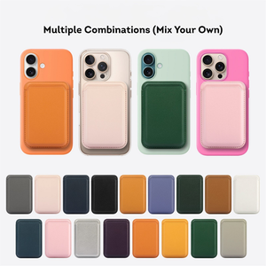Support de téléphone magnétique en cuir PU avec fente pour cartes pour montage sur bureau - Product Image 6